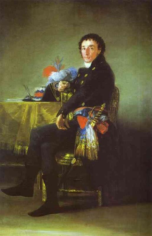 Francisco Jose de Goya Ferdinand Guillemardet French Ambassador in Spain. China oil painting art